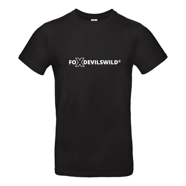 Foxdevilswild T-Shirt Herren - style eleven - Workwear / Freizeitshirt schwarz / weiß